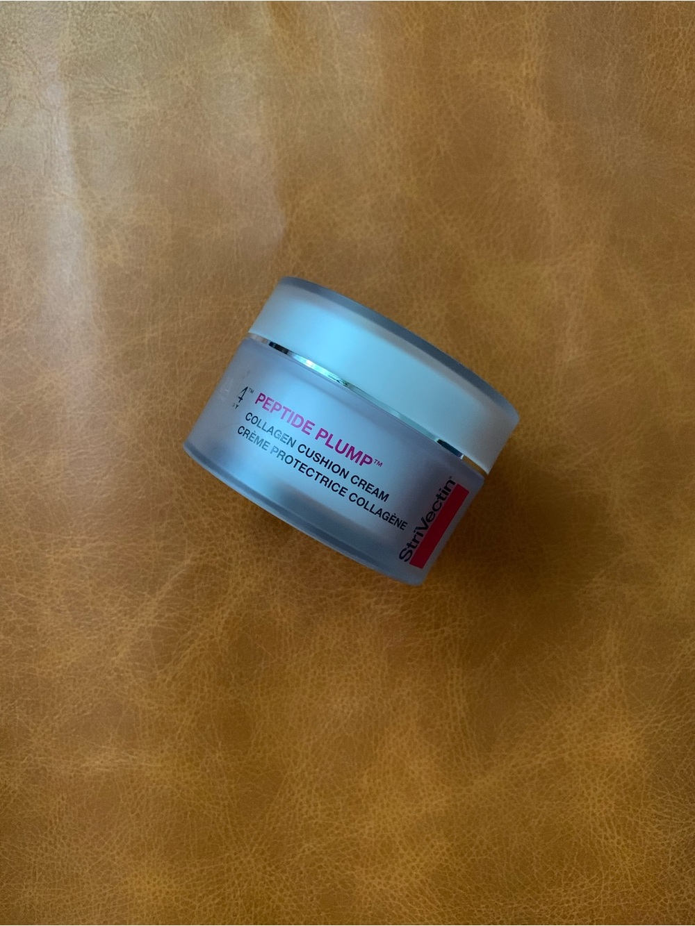 StriVectin Peptide Plump Collagen Cushion Cream — White with Pink Accent